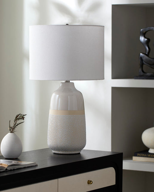 Sulzberg Global White Table Lamp Home Decor > Lighting > Lamp > Table Lamps TriadCommerceInc