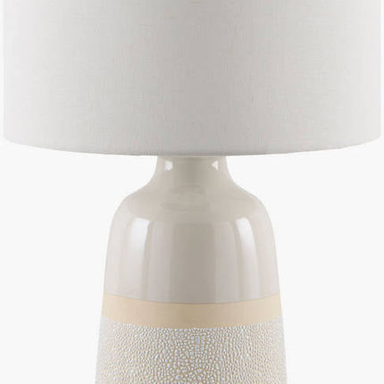 Sulzberg Global White Table Lamp Home Decor > Lighting > Lamp > Table Lamps TriadCommerceInc 27"H x 14"W x 14"D