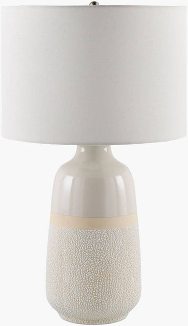Sulzberg Global White Table Lamp Home Decor > Lighting > Lamp > Table Lamps TriadCommerceInc 27"H x 14"W x 14"D