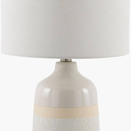 Vien Global White Table Lamp Home Decor > Lighting > Lamp > Table Lamps TriadCommerceInc 20"H x 14"W x 14"D