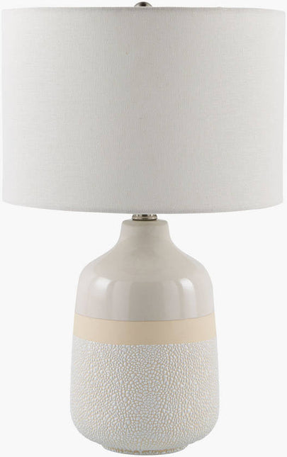 Vien Global White Table Lamp Home Decor > Lighting > Lamp > Table Lamps TriadCommerceInc 20"H x 14"W x 14"D