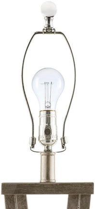 Naim Traditional Metallic - Silver Table Lamp Home Decor > Lighting > Lamp > Table Lamps TriadCommerceInc