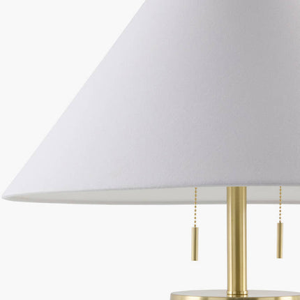 Dorthy Global Cream Table Lamp Lighting TriadCommerceInc