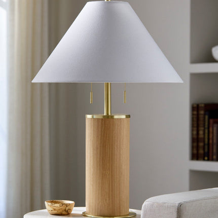 Dorthy Global Cream Table Lamp Lighting TriadCommerceInc