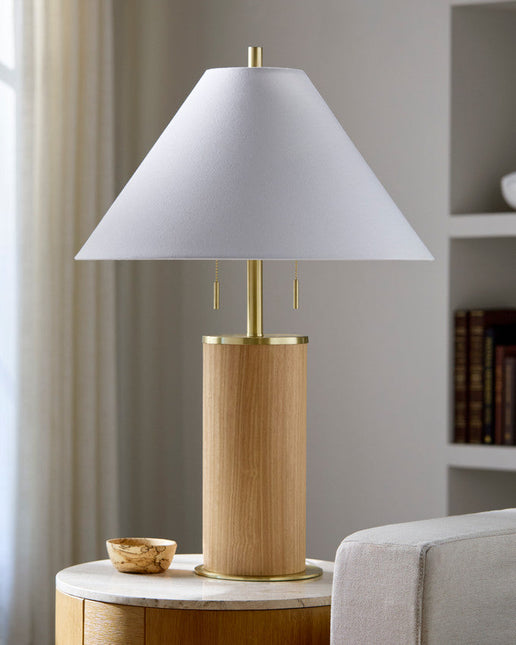 Dorthy Global Cream Table Lamp Lighting TriadCommerceInc