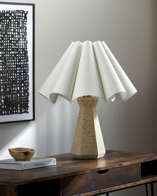 Tavaris Traditional Cream/White Table Lamp Home Decor > Lighting > Lamp > Table Lamps TriadCommerceInc