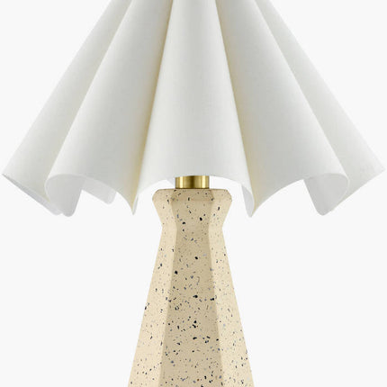 Tavaris Traditional Cream/White Table Lamp Home Decor > Lighting > Lamp > Table Lamps TriadCommerceInc 24"H x 19"W x 19"D