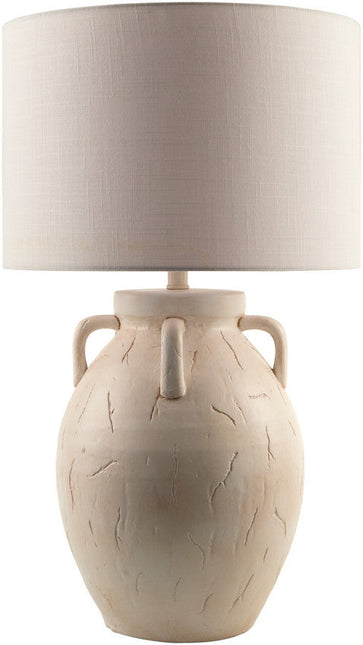 Jordi Traditional White Table Lamp Lighting TriadCommerceInc 29"H x 17"W x 17"D