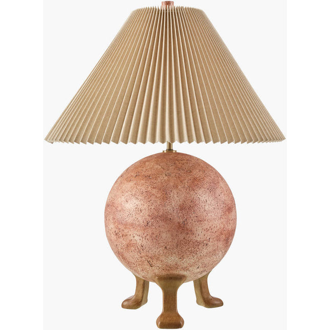 Naeva Modern Blush Table Lamp Home Decor > Lighting > Lamp > Table Lamps TriadCommerceInc 32"H x 14"W x 14"D