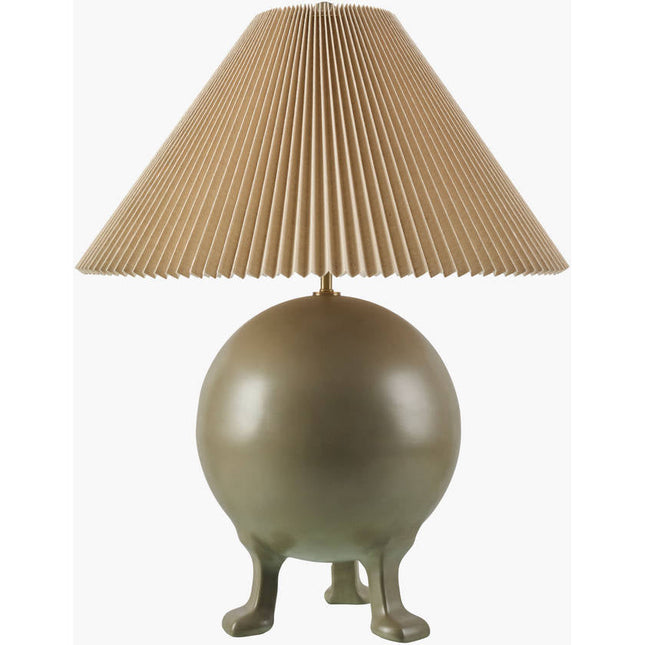 Naeva Modern Gray Table Lamp Home Decor > Lighting > Lamp > Table Lamps TriadCommerceInc 32"H x 14"W x 14"D