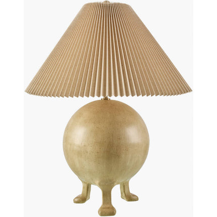 Naeva Modern Cream/Light Gray Table Lamp Home Decor > Lighting > Lamp > Table Lamps TriadCommerceInc 32"H x 14"W x 14"D