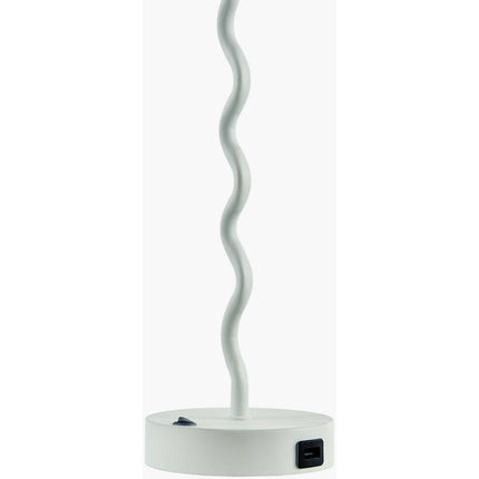 Katoya Cottage White Table Lamp Lighting TriadCommerceInc