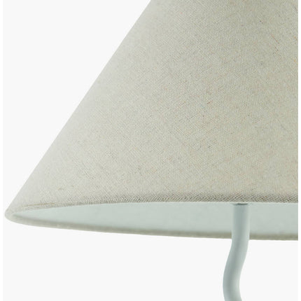 Katoya Cottage White Table Lamp Lighting TriadCommerceInc