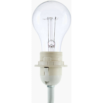 Katoya Cottage White Table Lamp Lighting TriadCommerceInc