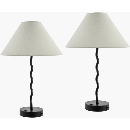Katoya Cottage Black Table Lamp Home Decor > Lighting > Lamp > Table Lamps TriadCommerceInc 20"H x 13"W x 13"D