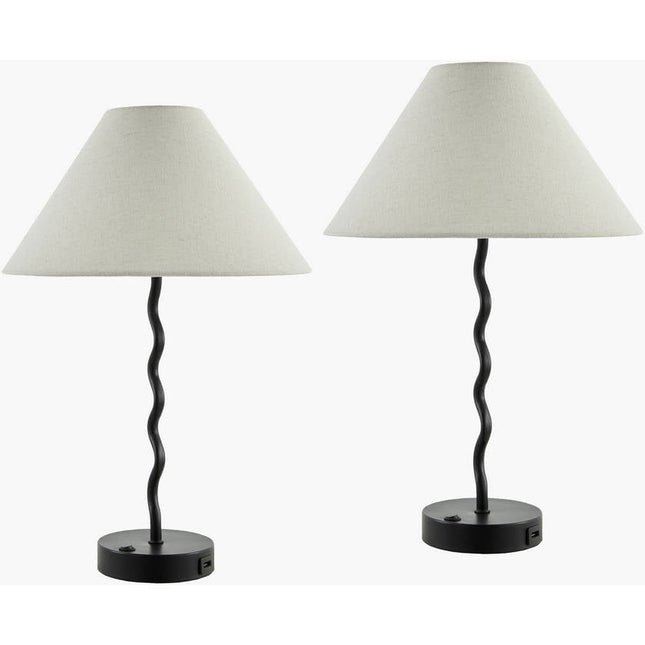 Katoya Cottage Black Table Lamp Home Decor > Lighting > Lamp > Table Lamps TriadCommerceInc 20"H x 13"W x 13"D