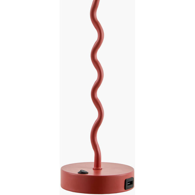 Katoya Cottage Red Table Lamp Home Decor > Lighting > Lamp > Table Lamps TriadCommerceInc