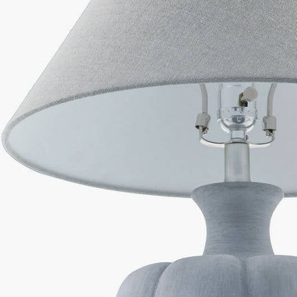 Vimpeli Traditional Gray Table Lamp Home Decor > Lighting > Lamp > Table Lamps TriadCommerceInc