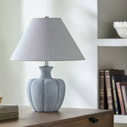 Vimpeli Traditional Gray Table Lamp Home Decor > Lighting > Lamp > Table Lamps TriadCommerceInc