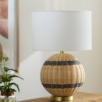 Keauna Traditional Cream Table Lamp Home Decor > Lighting > Lamp > Table Lamps TriadCommerceInc