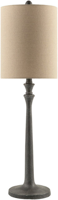 Sintia Rustic Beige/Black Table Lamp Home Decor > Lighting > Lamp > Table Lamps TriadCommerceInc 34"H x 10"W x 10"D