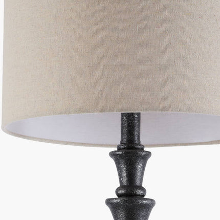 Mikia Rustic Black Table Lamp Home Decor > Lighting > Lamp > Table Lamps TriadCommerceInc