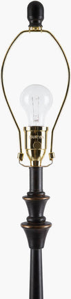 Mikia Rustic Black/White Table Lamp Home Decor > Lighting > Lamp > Table Lamps TriadCommerceInc