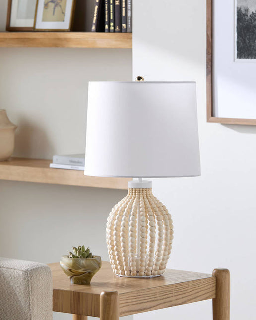 Arnold Traditional White Table Lamp Home Decor > Lighting > Lamp > Table Lamps TriadCommerceInc