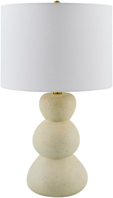 Teria Cottage Cream Table Lamp Lighting TriadCommerceInc 24"H x 14"W x 14"D