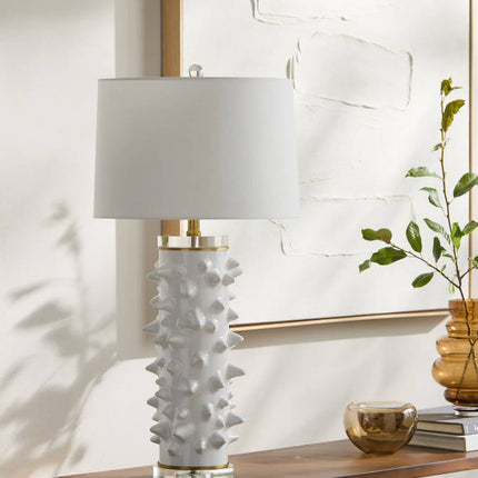 Jannetta Global White Table Lamp Lighting TriadCommerceInc