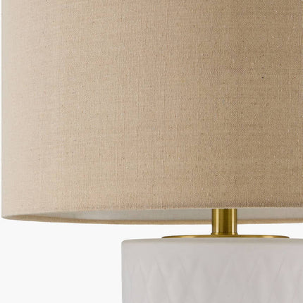 Ned Traditional Beige Table Lamp Home Decor > Lighting > Lamp > Table Lamps TriadCommerceInc