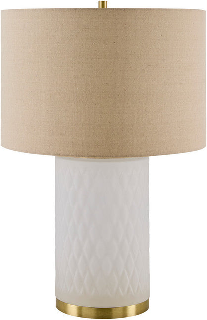 Ned Traditional Beige Table Lamp Home Decor > Lighting > Lamp > Table Lamps TriadCommerceInc 27"H x 17"W x 17"D