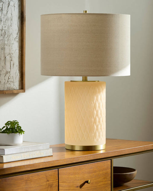 Ned Traditional Orange Table Lamp Home Decor > Lighting > Lamp > Table Lamps TriadCommerceInc