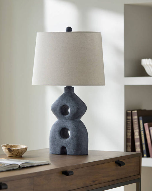 Tyffani Rustic Black Table Lamp Lighting TriadCommerceInc