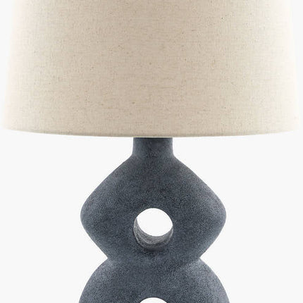 Tyffani Rustic Black Table Lamp Lighting TriadCommerceInc 25"H x 9"W x 13"D