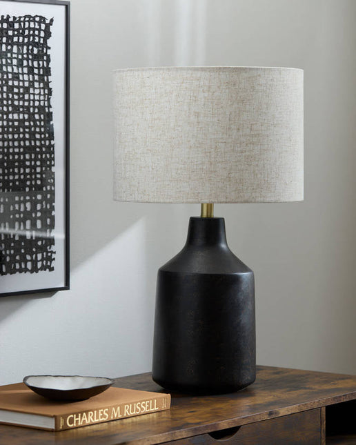 Lenord Cottage Dark Brown Table Lamp Home Decor > Lighting > Lamp > Table Lamps TriadCommerceInc