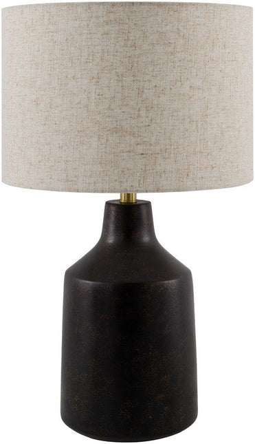 Lenord Cottage Dark Brown Table Lamp Home Decor > Lighting > Lamp > Table Lamps TriadCommerceInc 26"H x 15"W x 15"D