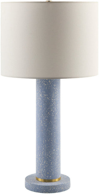 Kamila Traditional Sky Blue Table Lamp Home Decor > Lighting > Lamp > Table Lamps TriadCommerceInc 30"H x 15"W x 15"D