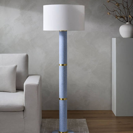 Jamere Traditional Sky Blue Floor Lamp Home Decor > Lighting > Lamp > Floor Lamps TriadCommerceInc