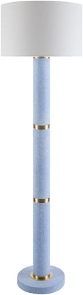Jamere Traditional Sky Blue Floor Lamp Home Decor > Lighting > Lamp > Floor Lamps TriadCommerceInc 62"H x 20"W x 20"D
