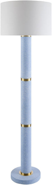 Jamere Traditional Sky Blue Floor Lamp Home Decor > Lighting > Lamp > Floor Lamps TriadCommerceInc 62"H x 20"W x 20"D
