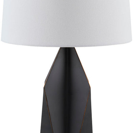 Tanaia Traditional White/Black Table Lamp Home Decor > Lighting > Lamp > Table Lamps TriadCommerceInc 29"H x 17"W x 17"D