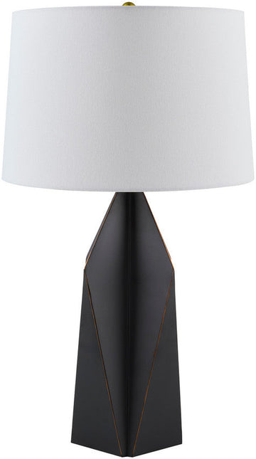 Tanaia Traditional White/Black Table Lamp Home Decor > Lighting > Lamp > Table Lamps TriadCommerceInc 29"H x 17"W x 17"D