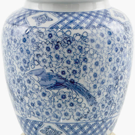 Malori Traditional Blue Table Lamp Home Decor > Lighting > Lamp > Table Lamps TriadCommerceInc