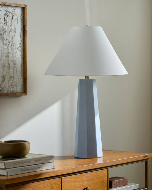 Angellica Rustic Blue Table Lamp Home Decor > Lighting > Lamp > Table Lamps TriadCommerceInc
