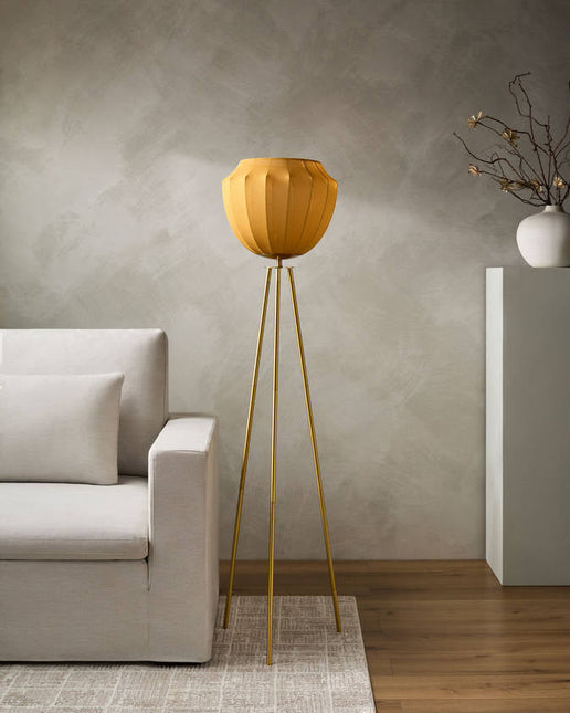Keon Modern Metallic - Gold Table Lamp Lighting TriadCommerceInc