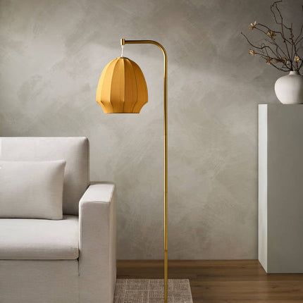 Penistone Modern Metallic - Gold Floor Lamp Home Decor > Lighting > Lamp > Floor Lamps TriadCommerceInc