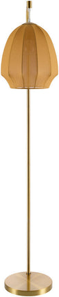 Penistone Modern Metallic - Gold Floor Lamp Home Decor > Lighting > Lamp > Floor Lamps TriadCommerceInc 62"H x 15"W x 12"D
