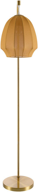 Penistone Modern Metallic - Gold Floor Lamp Home Decor > Lighting > Lamp > Floor Lamps TriadCommerceInc 62"H x 15"W x 12"D