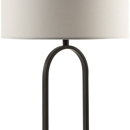 Alexys Global White/Black Table Lamp Home Decor > Lighting > Lamp > Table Lamps TriadCommerceInc 28"H x 15"W x 15"D